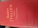 Baedekers Italien von den Alpen bis Neapel.Kl. Reisehand, Antiek en Kunst, Ophalen of Verzenden, Karl Baedeker