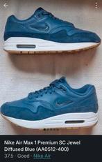 Nike Air Max 1 Premium SC Jewel - Maat 37.5, Blauw, Nike, Ophalen of Verzenden, Sneakers of Gympen