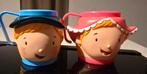 2x fien en teun drink beker, Kinderen en Baby's, Ophalen of Verzenden, Zo goed als nieuw, Jongen of Meisje