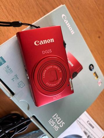 Canon IXUS 125 HS Fotocamera 16MP, 5x optical zoom beschikbaar voor biedingen