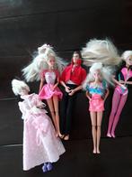5 Barbies Mattel, Ophalen of Verzenden, Zo goed als nieuw, Pop