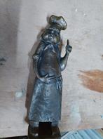 Bronzen kok beeld 1979 gk, Antiek en Kunst, Ophalen of Verzenden