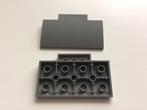 Lego 4 tralies donker grijs, Ophalen of Verzenden, Nieuw, Losse stenen, Lego