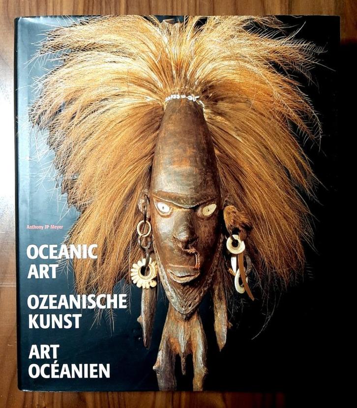 Boek: oceanische kunst van Anthony JP. Meyer uit 1995., Boeken, Kunst en Cultuur | Beeldend, Gelezen, Overige onderwerpen, Ophalen of Verzenden