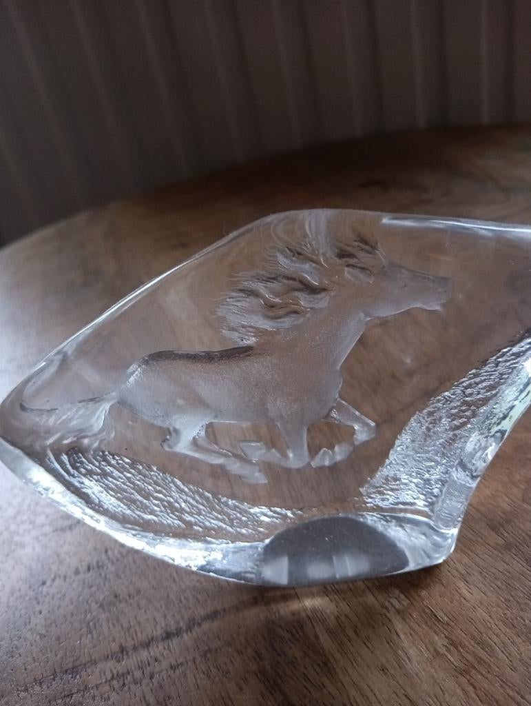 Mats Jonasson glas kristal gesigneerd, Antiek en Kunst, Ophalen of Verzenden