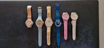 6x dames horloges  beschikbaar voor biedingen