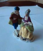 Rococo Porseleinen Beeldje - Man & Vrouw, Antiek en Kunst, Ophalen of Verzenden
