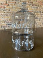 Bonbonnière- glazen voorraadpot voor choclates/cookies, Huis en Inrichting, Ophalen, Zo goed als nieuw