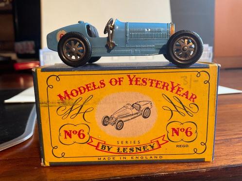 Matchbox Models of Yesteryear Bugatti type 35 1926 nmint/box, Hobby en Vrije tijd, Modelauto's | 1:43, Zo goed als nieuw, Auto