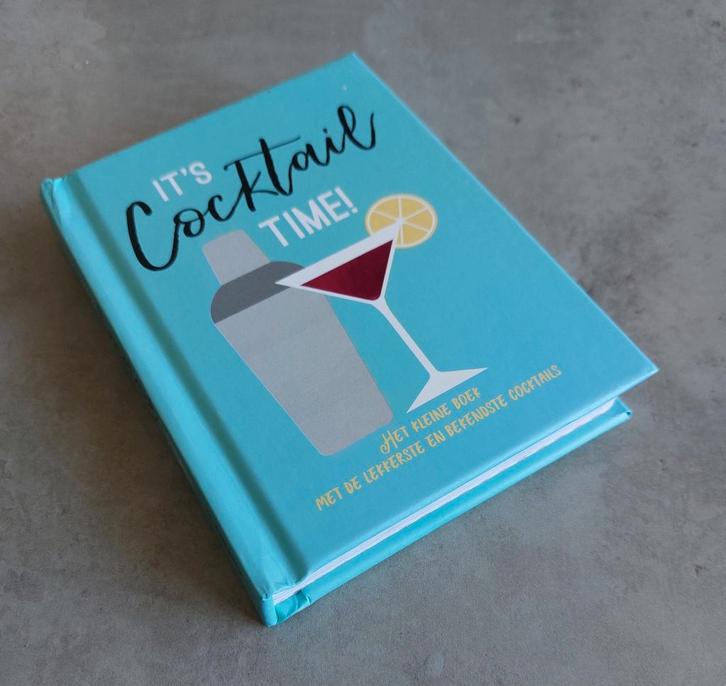 REBO  boekje It's Cocktail Time! 🍹🍸, Boeken, Hobby en Vrije tijd, Zo goed als nieuw, Overige onderwerpen, Ophalen of Verzenden