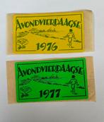 Sticker Avondvierdaagse 1976 & 1977, Verzamelen, Ophalen of Verzenden