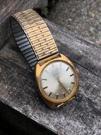 Prisma goud kleurig heren horloge, Ophalen of Verzenden