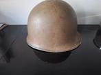 M51 legerhelm helm Frankrijk Matou Marseille 1954, Ophalen of Verzenden, Landmacht, Overige gebieden, Helm of Baret