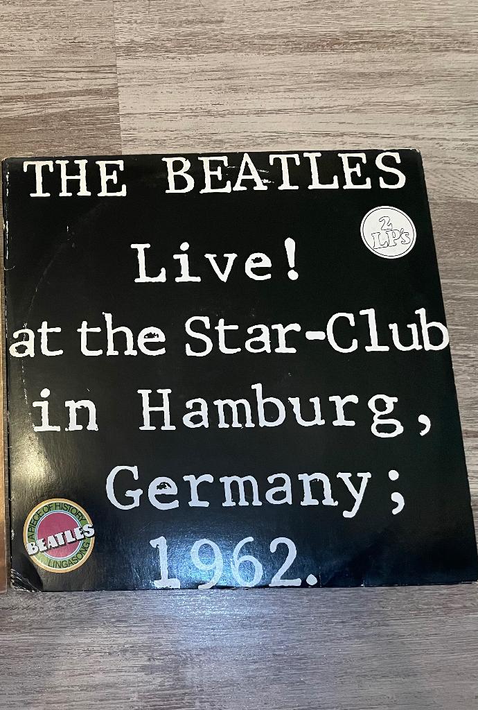 LP The Beatles live 1962, Cd's en Dvd's, Vinyl | Pop, Ophalen of Verzenden, 1960 tot 1980, Gebruikt, 12 inch