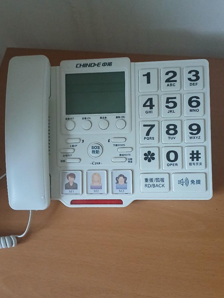 Vaste telefoon Chino-E, Ophalen of Verzenden, Zo goed als nieuw