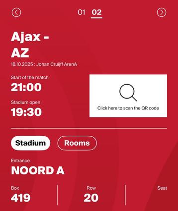 2x Ajax - Az | Box: 419 | Rij 20 beschikbaar voor biedingen