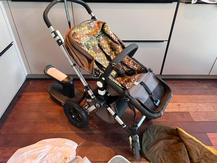 Bugaboo Cameleon Paul Frank Compleet, Kinderen en Baby's, Kinderwagens en Combinaties, Gebruikt, Combiwagen, Bugaboo, Met reiswieg