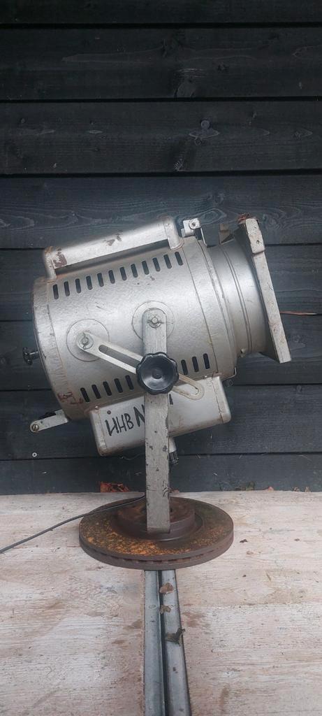 Grote Theaterlamp - Industrieel Design, Muziek en Instrumenten, Theaterbelichting, Gebruikt, Ophalen