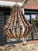 houten kroonluchter XL light & living, Huis en Inrichting, Ophalen of Verzenden, Zo goed als nieuw, Hout, Bohemian