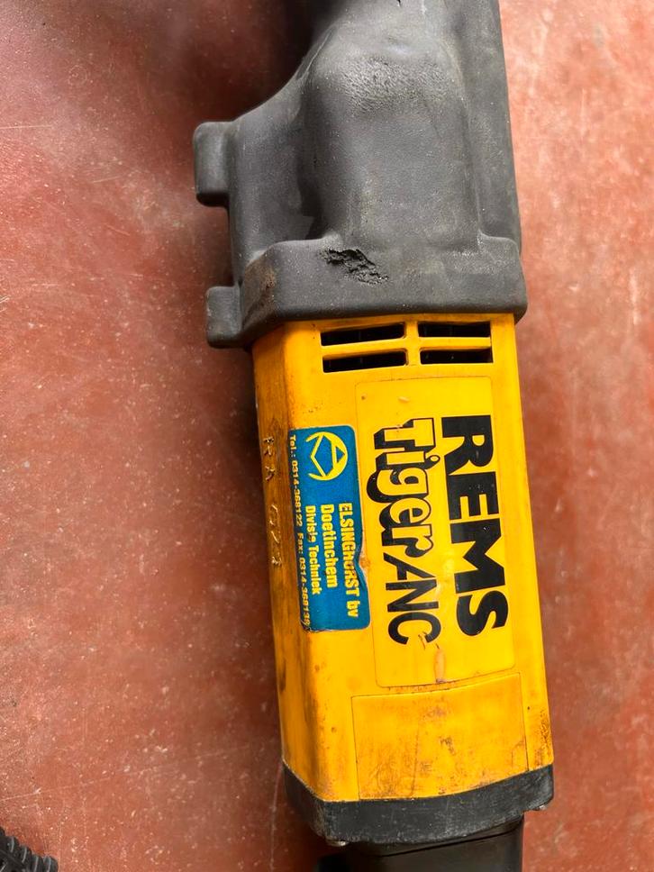 Rems Tiger Reciprozaag met Klem 4'', Doe-het-zelf en Verbouw, Gereedschap | Overige machines, Gebruikt, Ophalen of Verzenden