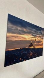 Mooie foto van een moskee bij zonsondergang, Oorspronkelijke maker, Nieuw, Ophalen of Verzenden, Foto of Poster