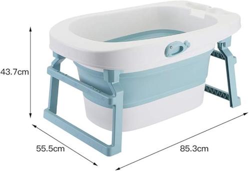Collapsible Baby Bathtub – With Shower Attachment | 85x55x43, Kinderen en Baby's, Badjes en Verzorging, Gebruikt, Overige typen