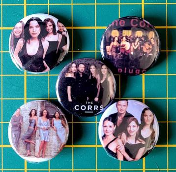 The Corrs buttons beschikbaar voor biedingen
