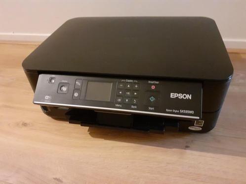 Epson Stylus SX535WD  All-In-One Printer Scanner Met inkt, Computers en Software, Printers, Gebruikt, All-in-one, Inkjetprinter