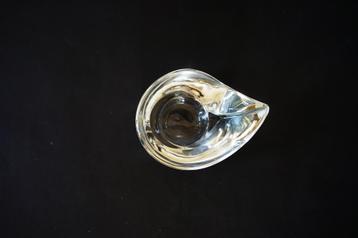 design orrefors waxinelicht helder kristal tear drop traan beschikbaar voor biedingen