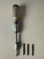 Stanley Pompschroevendraaier met 4 Bits, Doe-het-zelf en Verbouw, Gereedschap | Handgereedschap, Ophalen of Verzenden, Gebruikt