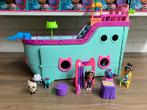 Gabby’s poppenhuis cruiseschip, Kinderen en Baby's, Ophalen of Verzenden, Zo goed als nieuw, Poppenhuis