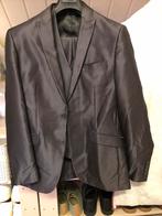 Donker grijs, Kleding | Heren, Kostuums en Colberts, Ophalen of Verzenden, Zo goed als nieuw, Maat 48/50 (M), Grijs