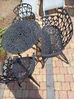 Aluminium tuinset met lovers bankje, Ophalen, Gebruikt, Overige materialen, 2 zitplaatsen