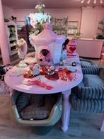 Roze eettafel, Ophalen, Gebruikt, 150 tot 200 cm, 200 cm of meer