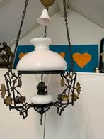 Originele Scheepslamp met Glas, Antiek en Kunst, Antiek | Lampen, Ophalen of Verzenden