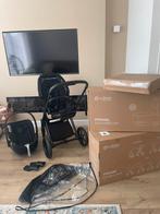 Cybex Priam Zwart 3-in-1 Kinderwagen, Kinderen en Baby's, Kinderwagens en Combinaties, Zo goed als nieuw, Combiwagen, Met autostoeltje
