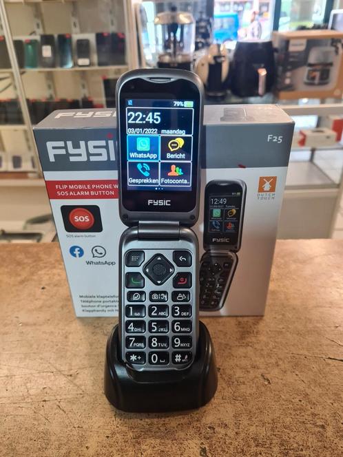 Fysic F25 - Klaptelefoon voor Senioren – 4G, Telecommunicatie, Mobiele telefoons | Overige merken, Zo goed als nieuw, Zonder abonnement