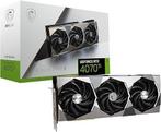 MSI GeForce RTX 4070 Ti SUPRIM X 12G, Computers en Software, Videokaarten, GDDR6, PCI-Express 4, Ophalen of Verzenden, Zo goed als nieuw