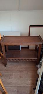 Antieke Eiken Theetafel Trolley, Ophalen