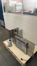 Afzuigkap rvs glas, Witgoed en Apparatuur, Afzuigkappen, Gebruikt, Overige typen, Ophalen of Verzenden, 400 tot 600 m³ per uur
