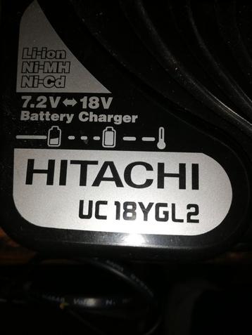 Universele 1,uurs-snel-lader. 7,2-tot-18,v.van Hitachi/koki beschikbaar voor biedingen