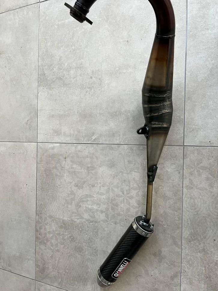 Gianelli Street uitlaat – goede staat – compleet, Fietsen en Brommers, Brommers | Tuning en Styling, Zo goed als nieuw, Ophalen of Verzenden