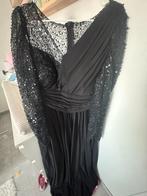 Zwarte avondjurk abiye, Kleding | Dames, Galajurk, Zwart, Maat 42/44 (L), Ophalen of Verzenden