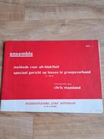 Methode voor altblokfluit in groepsverband, Muziek en Instrumenten, Bladmuziek, Ophalen of Verzenden, Zo goed als nieuw, Les of Cursus