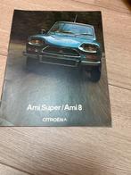 Citroën Ami Super/Ami 8 Brochure 1973, Ophalen of Verzenden, Gelezen, Citroën
