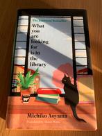 What you’re looking for is in the library, Michiko Aoyama, Zo goed als nieuw, Verzenden