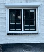 Kunststof kozijn met rolluik, raamdecoratie, en inzethorren, Doe-het-zelf en Verbouw, Kozijnen en Schuifpuien, Kunststof, Raamkozijn
