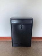 Burg Wachter Pocket brievenbus wandbrievenbus antracietstaal, Tuin en Terras, Brievenbussen, Ophalen, Zo goed als nieuw, Staal