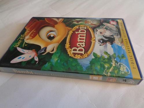Walt Disney Classic Bambi (Speciale 2 Disc Uitvoering), Cd's en Dvd's, Dvd's | Tekenfilms en Animatie, Zo goed als nieuw, Tekenfilm