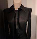 Feestelijke nette blouse dames zwart xs nieuw aako Amsterdam, Aako, Zwart, Nieuw, Ophalen of Verzenden